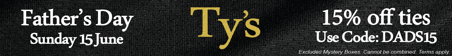 Ty's Ties Father's Day Banner